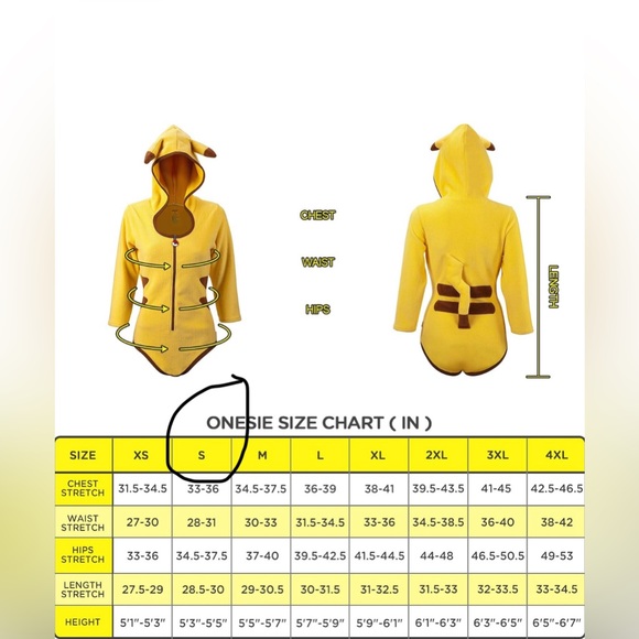 Pikachu Costume - Picture 4 of 4